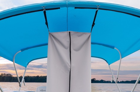 Bimini Drop-Down Privacy Curtain