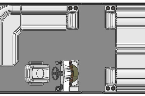 FRONT SLEEPER SEATS (Shown on 822 Lanai with starboard side gate)